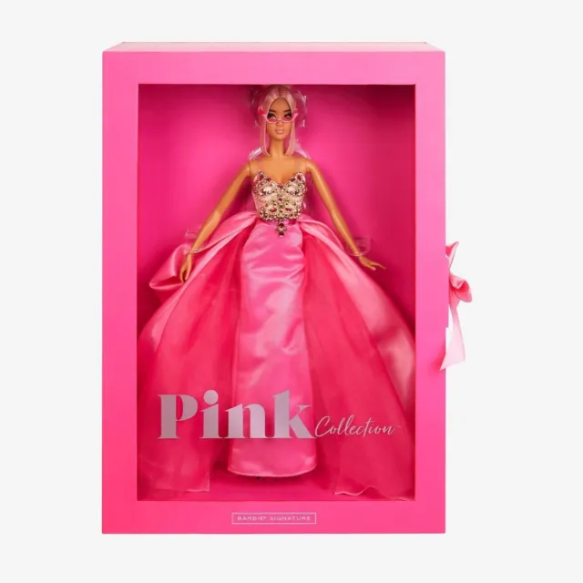 ۞ BARBIE SILKSTONE PINK COLLECTION 5  ۞ 2023 ۞ Réf : HJW86 ۞ NRFB ۞CARLYLE NUERA