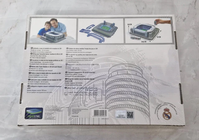 CyP Brands Real Madrid Plüschpanda (30 Cm) – Offizielles Fan-Artikel Mit Bandana, Schwarz-weiß