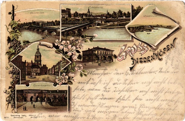 CPA AK Gruss aus DIEDENHOFEN (474158)