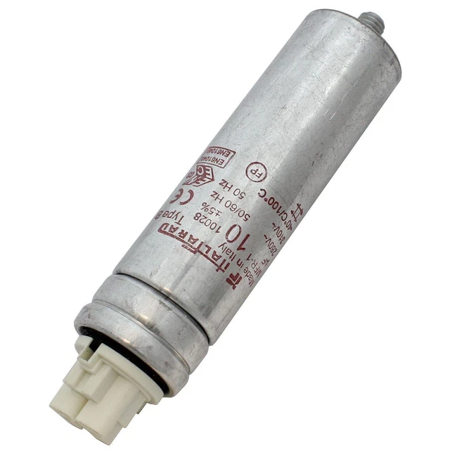 Condensateur Moteur Italfarad 40µF 280V - Film Polypropylène Métallisé - Format Push-In 50x103mm - Neuf