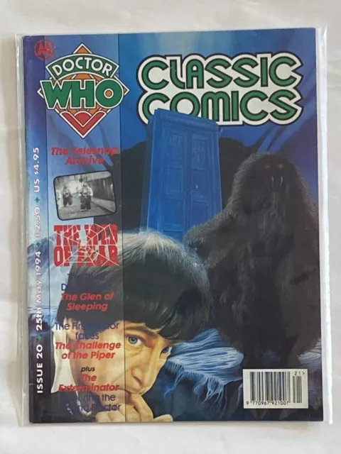 DOCTOR WHO CLASSIC Comics (25 mai 1994 - Marvel UK) #20 EUR 11,71 ...