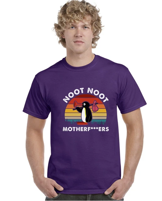 Noot Noot Motherf**kers Pingu Inspired Adults T-Shirt Funny Tee Top