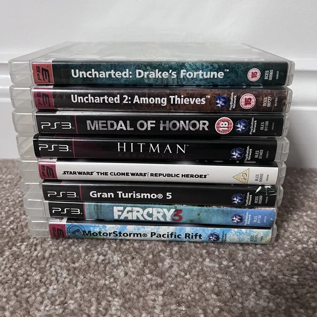 Pacchetto giochi PS3 Joblot X8 PlayStation 3 gratuito P&P