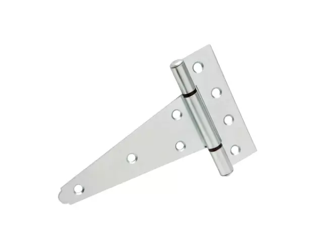 4 Pack Everbilt 8in. x 8 in. Zinc-Plated Heavy-Duty Gate Door Tee Hinge 13618