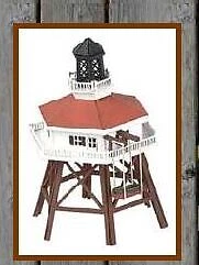 1:144 Dollhouse Miniature Thomas Point Lighthouse Kit HH LT842