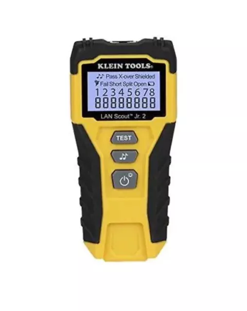 Klein Tools VDV526-200 Cable Tester, LAN Scout Jr. 2 Ethernet Cable Tester