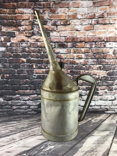 vintage railroad oil can Boston And Maine Railroad