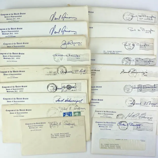 Lot 18 1960s 1970s United States Congress Historical Letters Civil Rights Signed