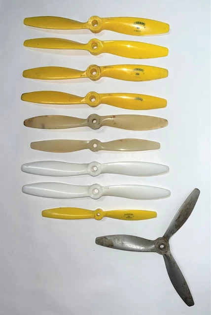 Tornado Vintage Model Airplane Engine Prop Propeller Lot 10