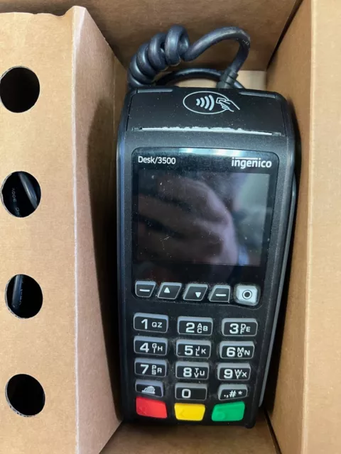 INGENICO Desk 3500 EMV and NFC  eth/mod Credit Card terminal