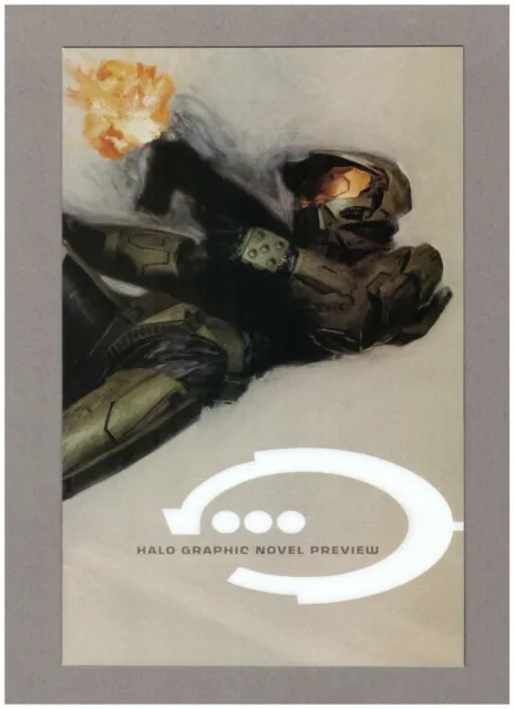 Halo Graphic Novel Preview - VF/NM - 1st Master Chief