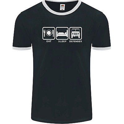 Eat Sleep 4X4 Off Road Roading Car Mens Ringer T-Shirt FotL