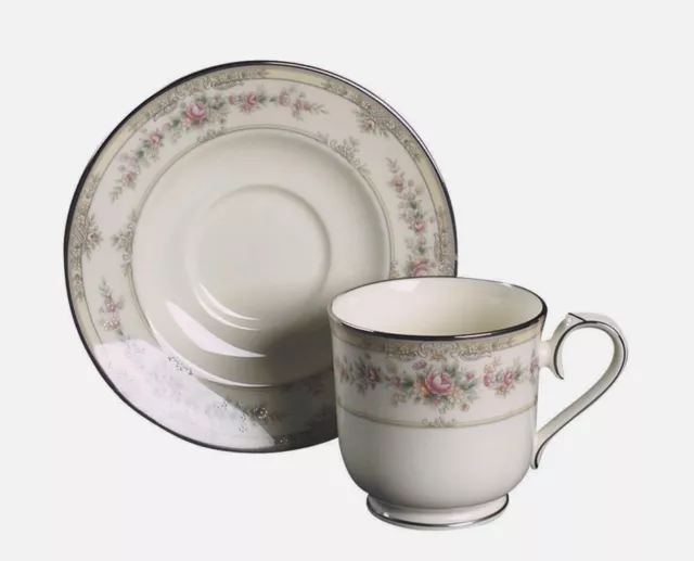 Noritake Bone China 9729 Shenandoah Demitasse Cup & Saucer