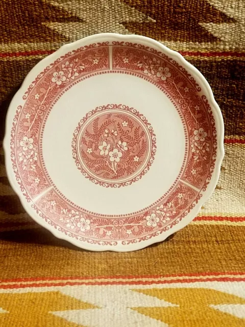 1 Vintage Restaurant Diner Ware Strawberry Hill Syracuse China 10" Dinner Plate