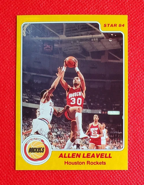 ROCKETS ALLEN LEAVELL 1983-84 Star #79 Houston comme neuf dans leur ...