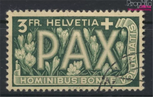 Suisse 457 oblitéré 1945 cessez-le-feu (9909969