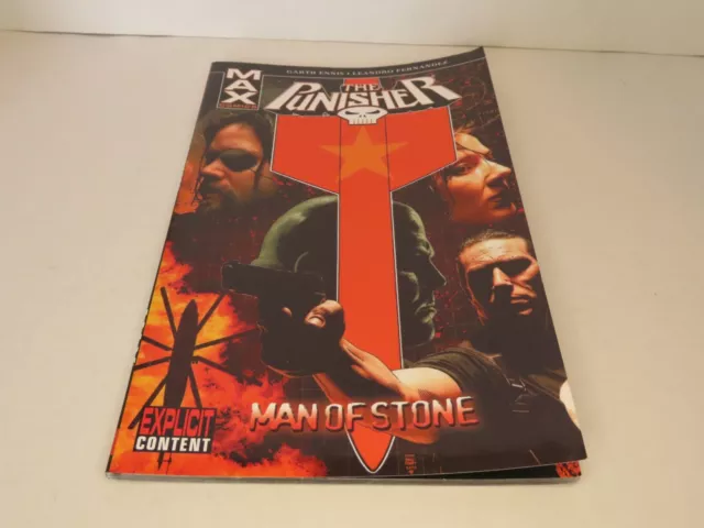 Punisher: Man of Stone Vol. 7 (2013, Marvel MAX TPB) 4Th Printing