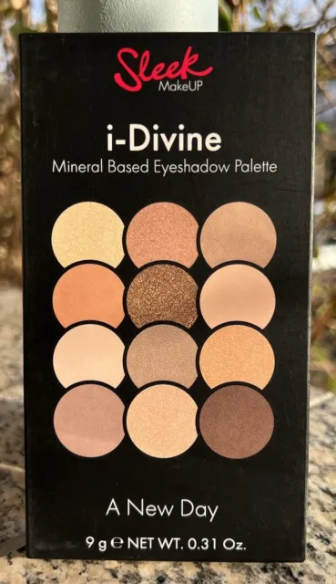 Sleek MakeUP i-Divine Mineral Based Eyeshadow Palette 430 A New Day 9 g 🌸