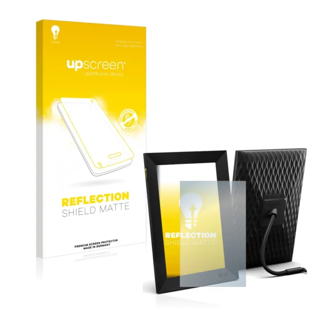 upscreen Entspiegelungs Schutzfolie für Nixplay Smart Fotorahmen 10,1" Matt