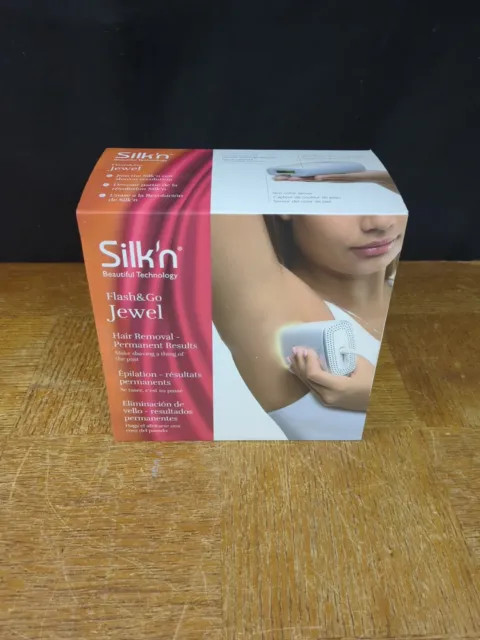 Silk'n Flash & Go Jewel Unisex Full Body Permanent Skin Hair Removal Device NEW