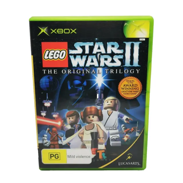 LEGO Star Wars II - The Original Trilogy (Original Xbox Game) Complete w Manual