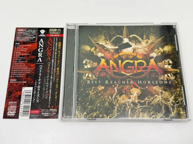 ANGRA – REACHING Horizons - Digipak CD Lim. Edition Rare £26.40