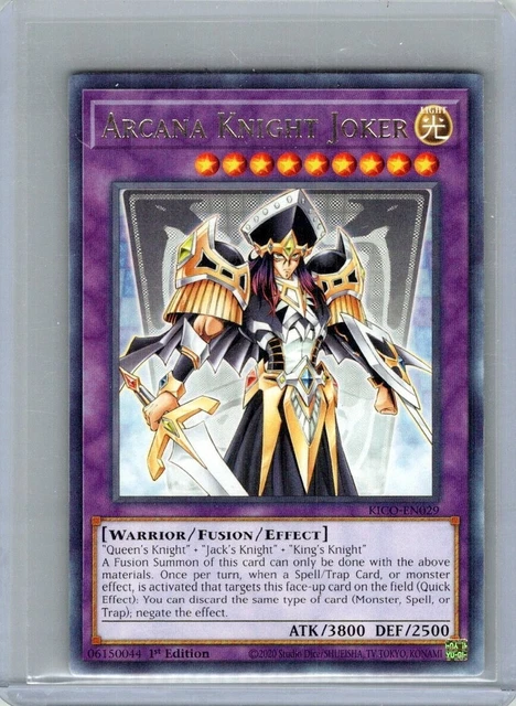 Yu-Gi-Oh King's Court 1st Edition KICO-EN029 Arcana Knight Joker