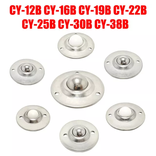 Flange Mount Ball Transfer Units Conveyor Roller Luggage Sliding CY-12B ~ CY-25B