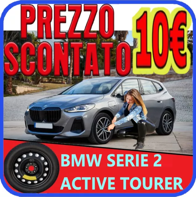 Ruotino Di Scorta Per Bmw Serie 2 Active Tourer Con Misura Da 16 5Fori Kit Ruota