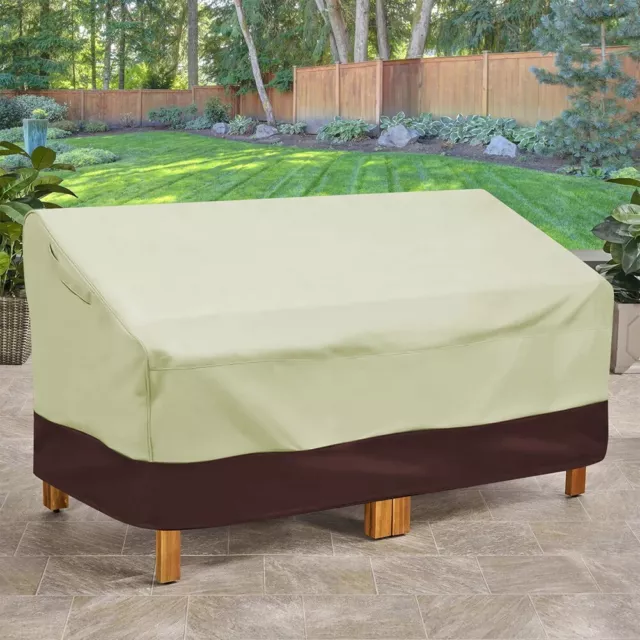 Housse de canapé d'extérieur étanche premium pour banc de patio universelle p