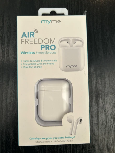 MyMe Air Freedom Pro kabellose Stereo-Ohrhörer mit Ladeetui