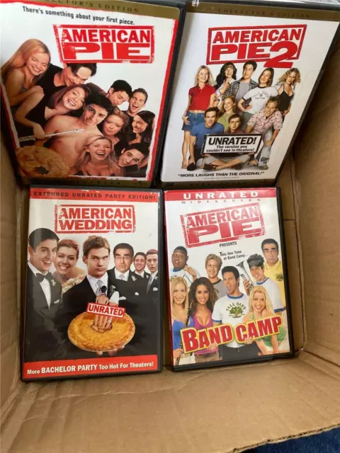 American Pie Dvd Lot Naked Mile Beta House Band Camp American