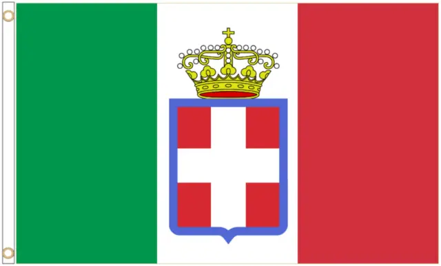 Royal Italian Army 1861 to 1946 Polyester Flag