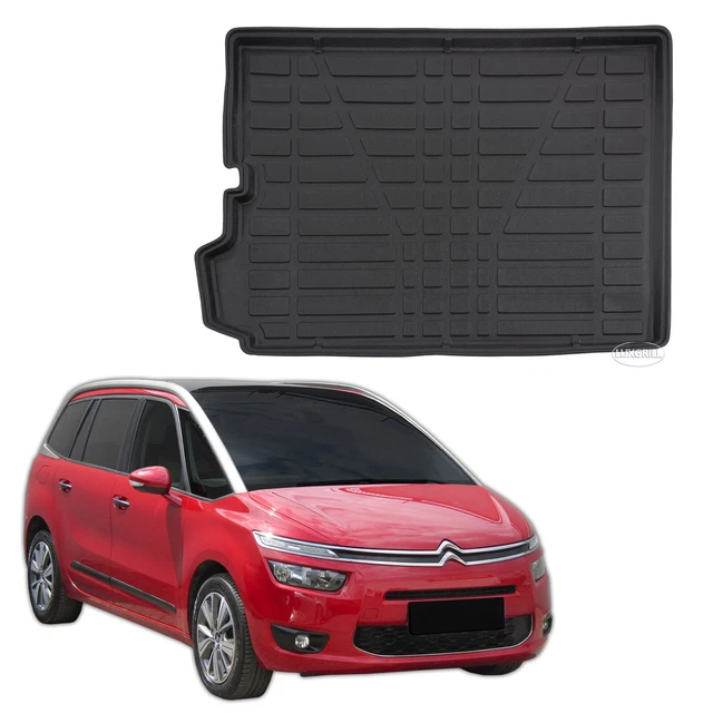 Tapis De Coffre Pour Kia Rio 5P Berlina (depuis 2017) - Noir, Antidérapant, Bords Hauts - Protection Complète - 8