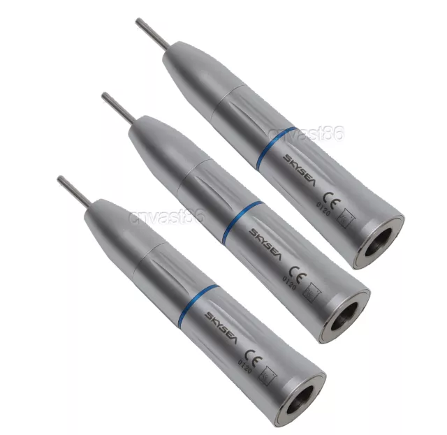 3 pcs Dental niedriger Geschwindigkeit gerades Handstück 1:1 blau KAVO Style