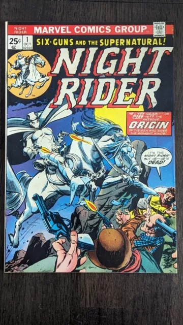 Marvel Comics Night Rider #1 1974