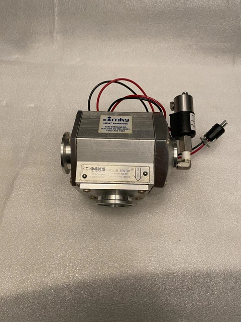 MKS 145-0040K-120V/60 Vacuum Sentry Safety Isolation Valves ISO-KF Flanges NW40