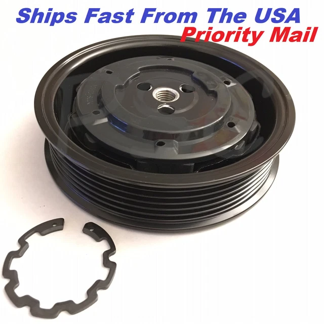 NEW AC COMPRESSOR CLUTCH PULLEY For DENSO BMW 1 3 E90, 5 Series 89.95