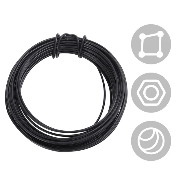 Fil De Jardinage Vert 2.8mm X 10m - Attaches Plantes Souples Et Réutilisables