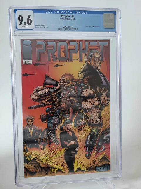 Prophet #5 Cgc 9.6 Graded Image Comics 1994 1St Stephen Platt Art & Cover!