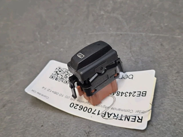 Bouton De Commande Dégivrage Lunette Arrière Pour HONDA CIVIC (1991 à 1995) - Pièce D'origine - Occasion