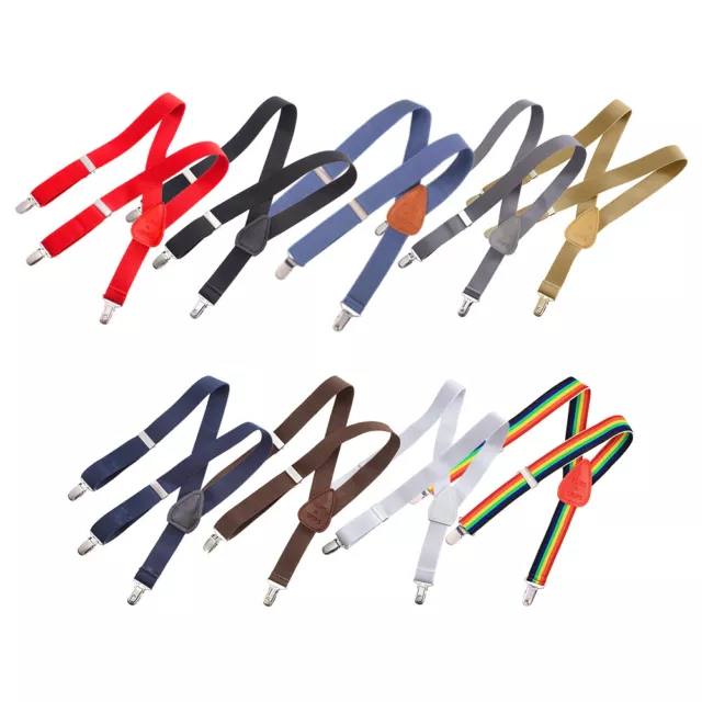 25 Elastic Suspenders Baby Toddler Kids Boys Girls Children 6 M - 5+ Y US Seller