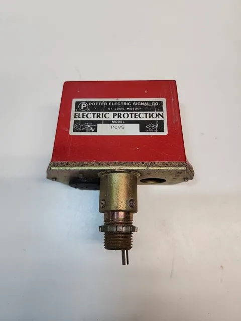 Potter Electric Signal Co.  Electric Protection Model: PCVS