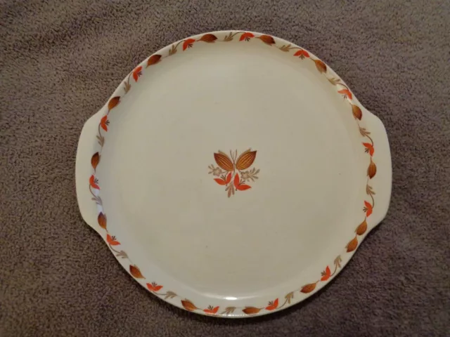 Old Vintage Antique Universal Ballerina China Largo Pattern 11"  Platter Plate