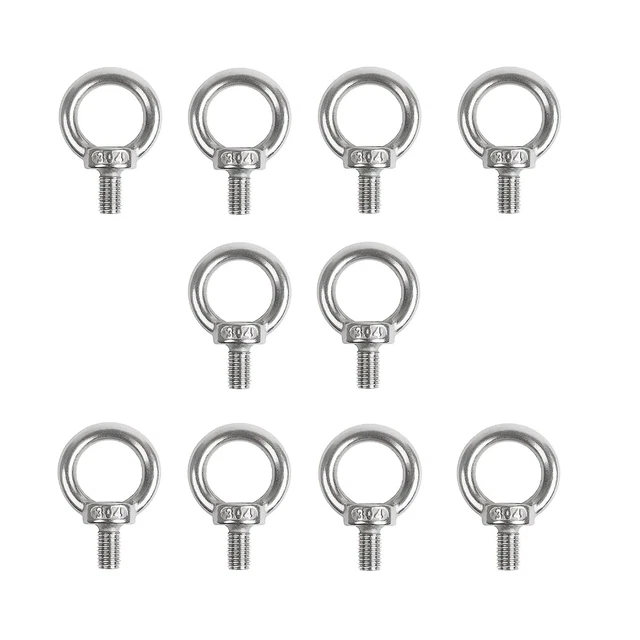 6 Bulloni A U M6x51mm In Acciaio Inox - Con Dadi E Rondelle Per Fissaggi - Foto 4