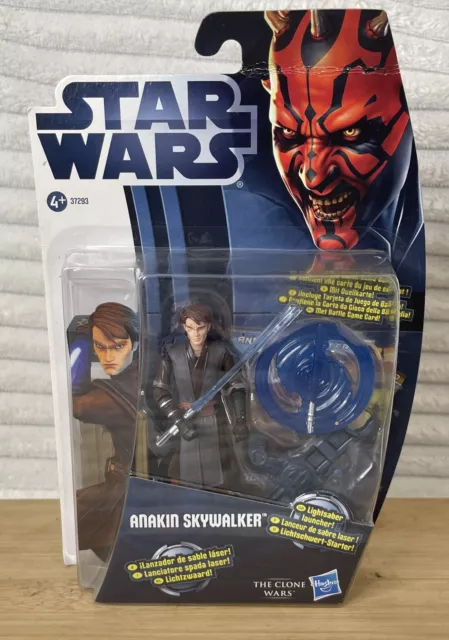 star wars ANAKIN SKYWALKER ACTION FIGURE CW1 hasbro THE CLONE WARS 3.75" 2012