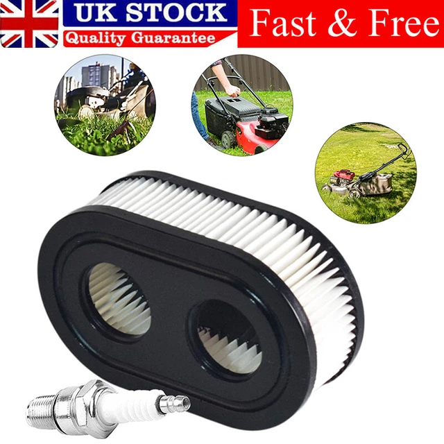 AIR FILTER SPARK PLUG 593260 For Briggs Stratton 500e 550e 550ex