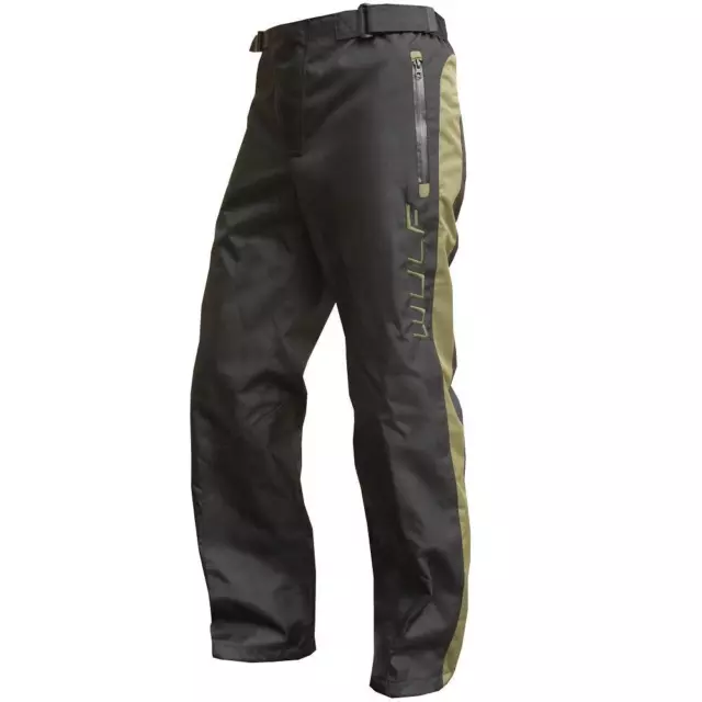Wulfsport Verde Waterproof Enduro Motorcycle Trousers Adventure Pants Green