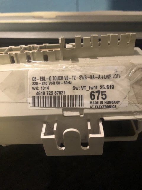 SCHEDA ELETTRONICA MODULO Per Lavastoviglie Whirpool ORIGINALE Modello - Foto 7