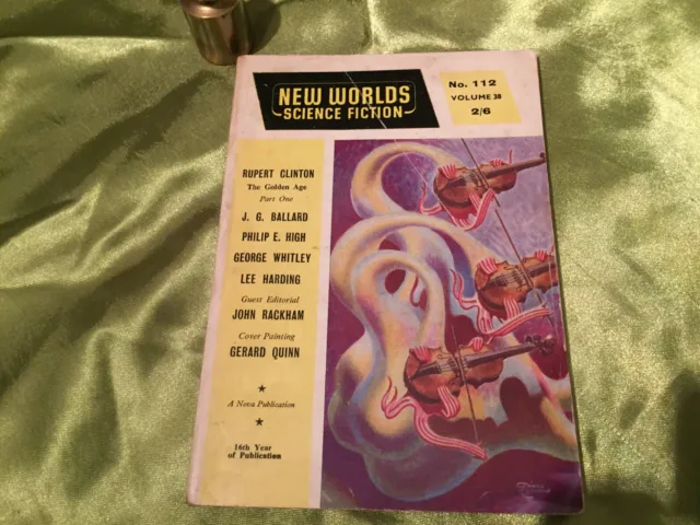 NEW WORLDS SCIENCE FICTION #112 - November 1961 - Rupert Clinton, J. G. Ballard